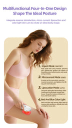 Body Sculpting Machine Cellulite Remover Skin Tightener for Home Use and Travel