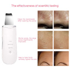 Ultrasonic Skin Spatula Deep Pore Cleaner and Blackhead Remover for Face Daily Skincare