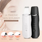 Ultrasonic Skin Spatula Deep Pore Cleaner and Blackhead Remover for Face Daily Skincare
