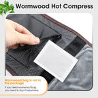 Cordless Heated Waist Massager with Red Light Therapy Vibration Support for Home Relaxation