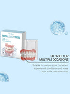 Fake Teeth Dentures Instant Smile Veneers for Men and Women for Natural Looking Oral Comfort