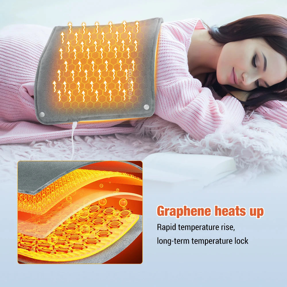 Graphene Heating Pad Portable USB Hand Warmer for Office Workers and Home Use During Winter - 3