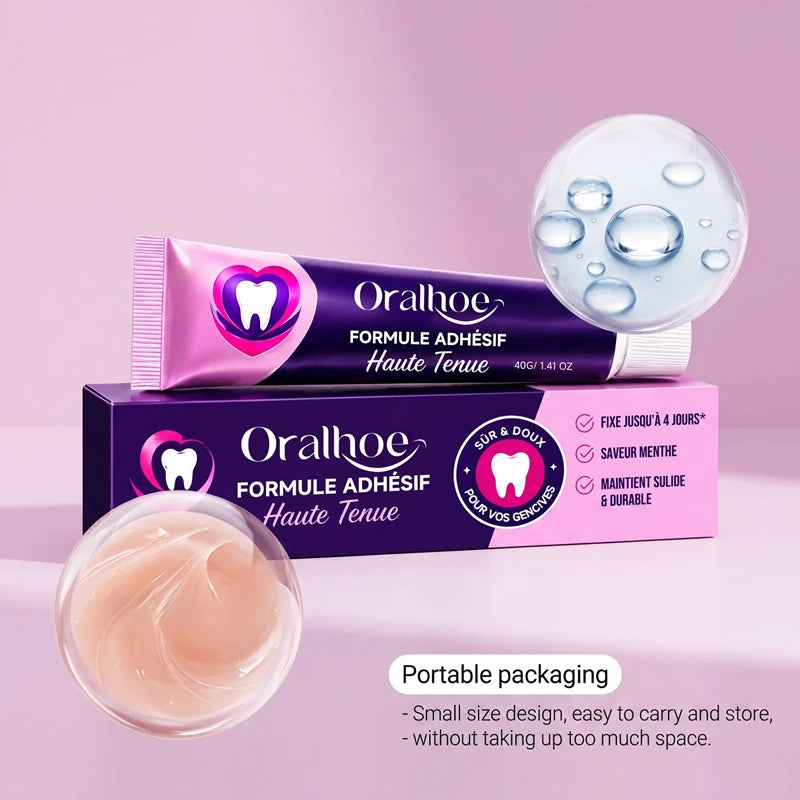 Denture Adhesive Cushion Comfortable Stabilizing Pad for Seniors at Home Daily Oral Care - 13