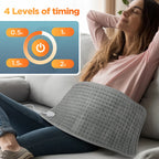 Electric Heating Pad Fast Thermal Mat for Back and Legs at Home or Office