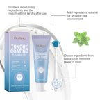 Tongue Cleaner Kit Remove Tongue Coating and Bad Breath for Daily Oral Hygiene Care