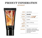 Leg Makeup Body Foundation Long Lasting Concealer for Smooth Skin Finish Everyday