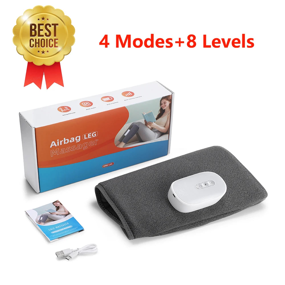Wireless Calf Massager Air Compression Therapy for Leg Recovery at Home and Office - 21