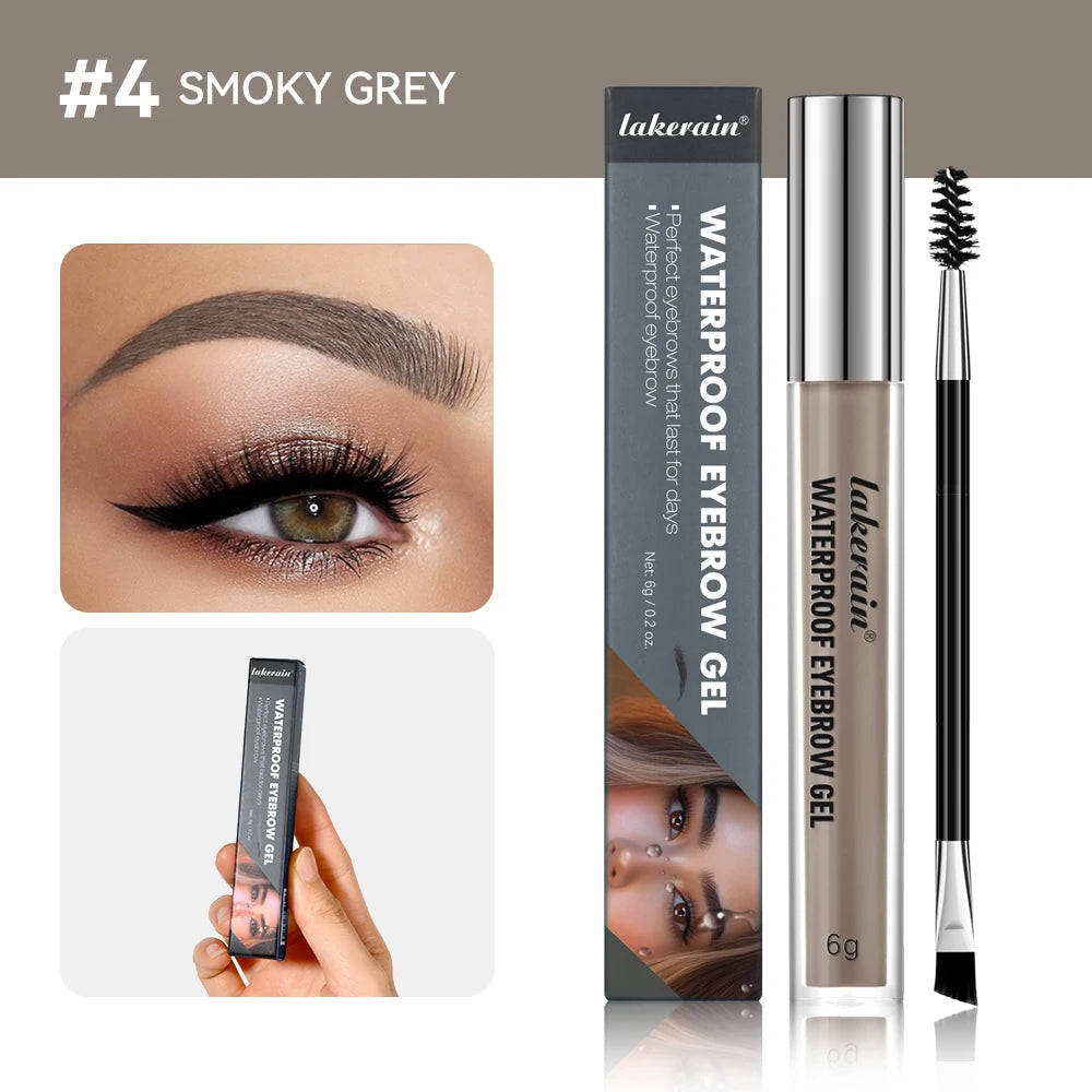 Waterproof Eyebrow Gel Set Long Lasting Tinted Makeup for Women Daily Beauty - 23