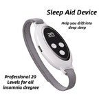 Microcurrent Sleep Aid Device EMS Pulse Massager for Restful Sleep and Anxiety Relief at Home