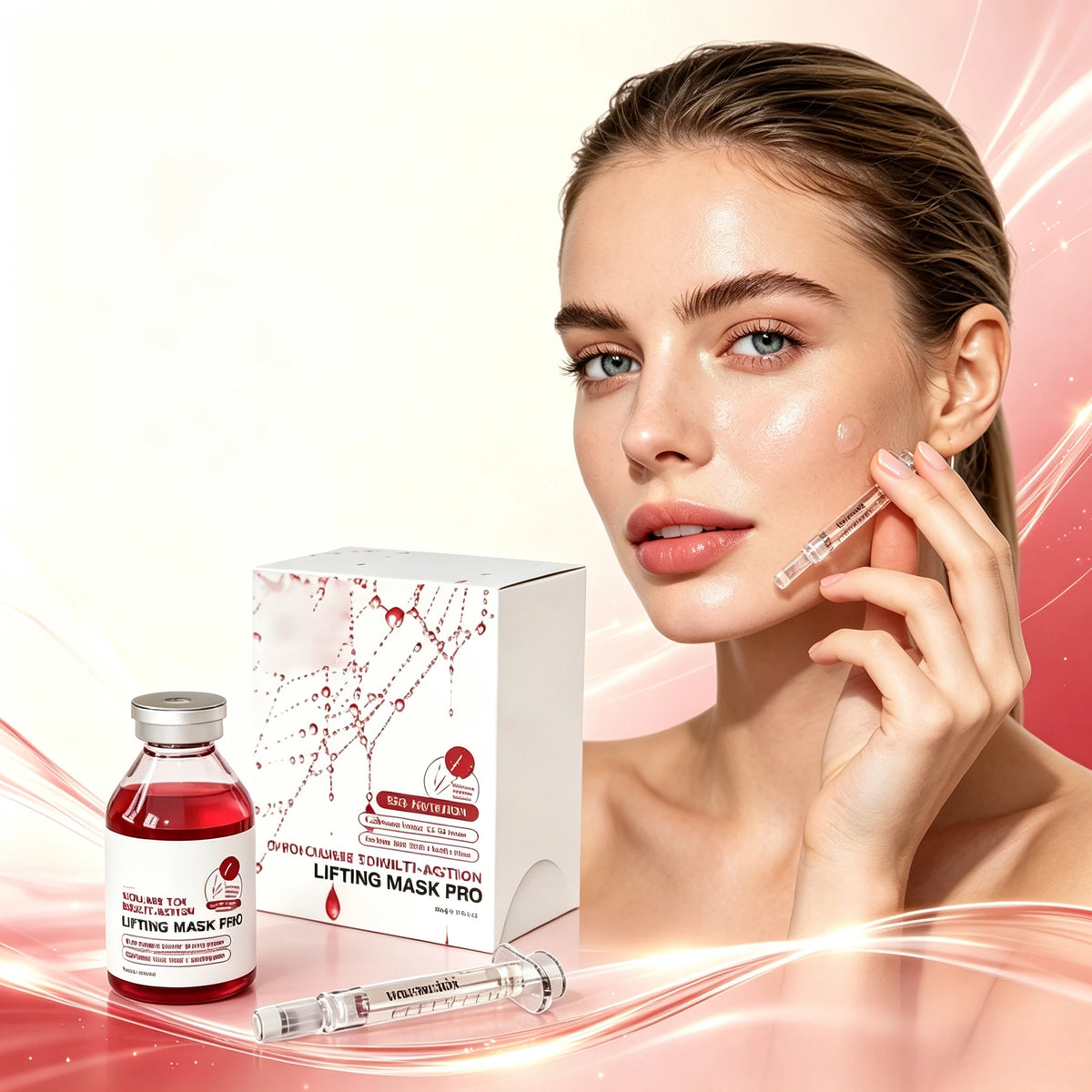 PDRN Collagen Sleeping Mask Firming Anti Aging Face Serum for Women and Men at Night