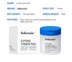 Pore Toner Pad and Peptide Serum Set Deep Moisturizing Glow for Unisex Daily Facial Skin Care