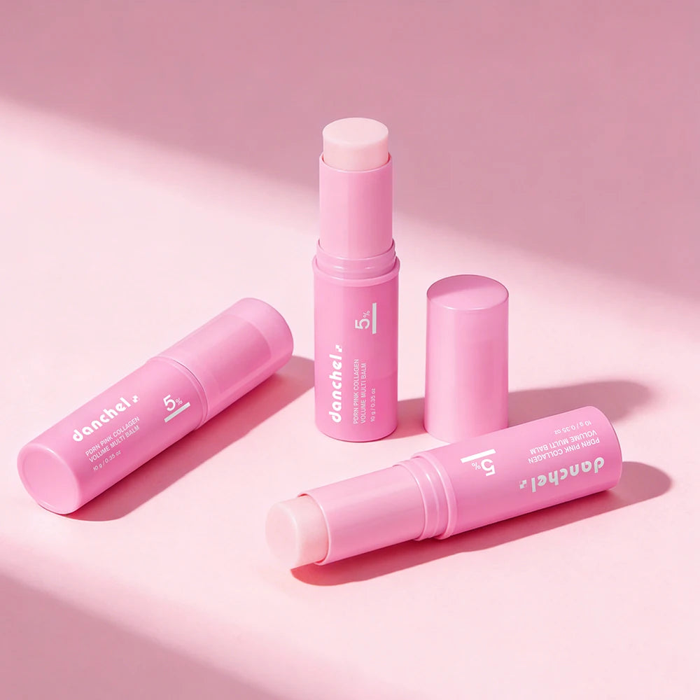 Salmon PDRN Pink Peptide Serum and Collagen Multi Balm for Radiant Skin and Face Hydration