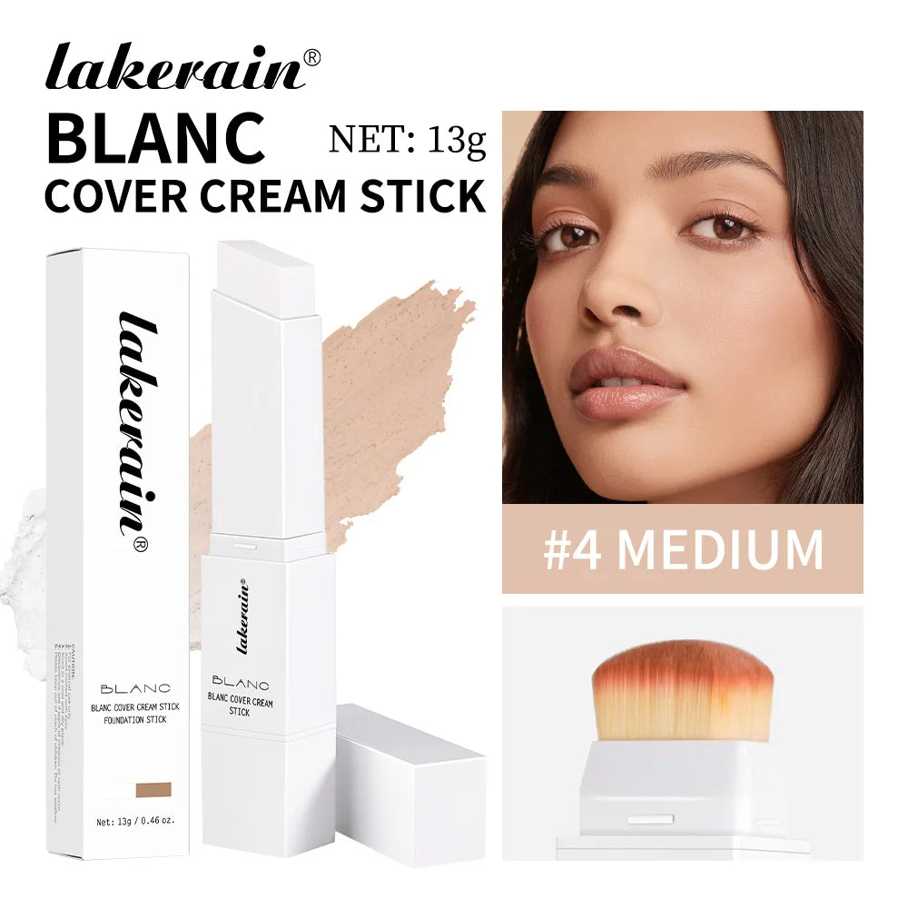 Color Changing Foundation Stick Full Coverage Concealer for Women Daily Makeup
