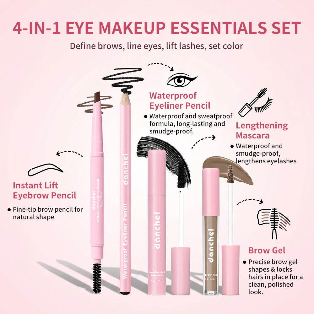 All in One Makeup Kit Professional Beauty Set for Beginners at Home and Travel