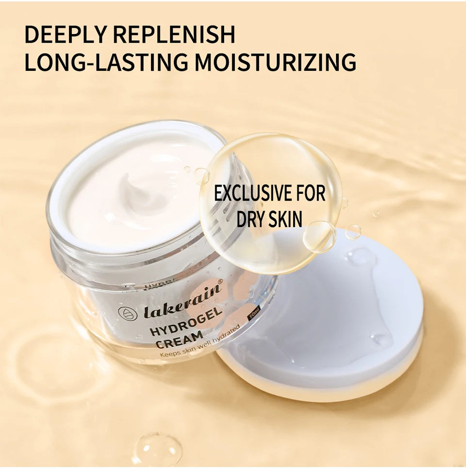Hydrogel Cream Deeply Hydrating Moisturizer for Face and Skin Care Routine Daily Use