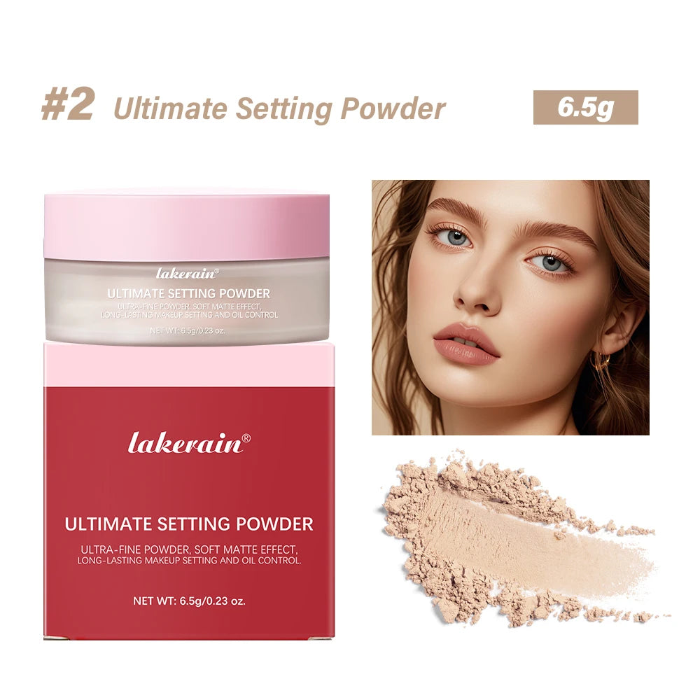 Setting Powder Matte Finish Oil Control for Long Lasting Makeup Pore Modification