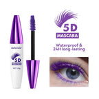 5D Mascara Waterproof Lengthening Volumizing Makeup for Everyday Use and Special Occasions