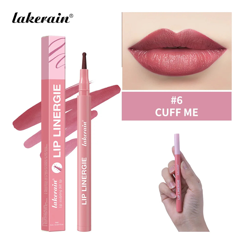 Lip Contour Stain Pen Long Lasting Waterproof Makeup for Daily Beauty and Travel - 30