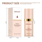 Color Changing Foundation Moisturizing Concealer for Even Skin Toning Daily Makeup Routine