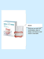 Fake Teeth Dentures Instant Smile Veneers for Men and Women for Natural Looking Oral Comfort