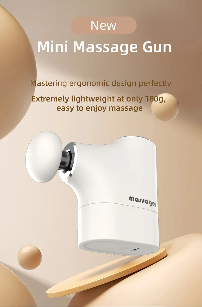 Mini Massage Gun Deep Tissue Percussion Massager for Muscle Recovery at Home and Office - 7