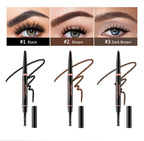 Eyebrow Pencil Waterproof Long Lasting Brow Definer for Precise Makeup Shaping and Grooming