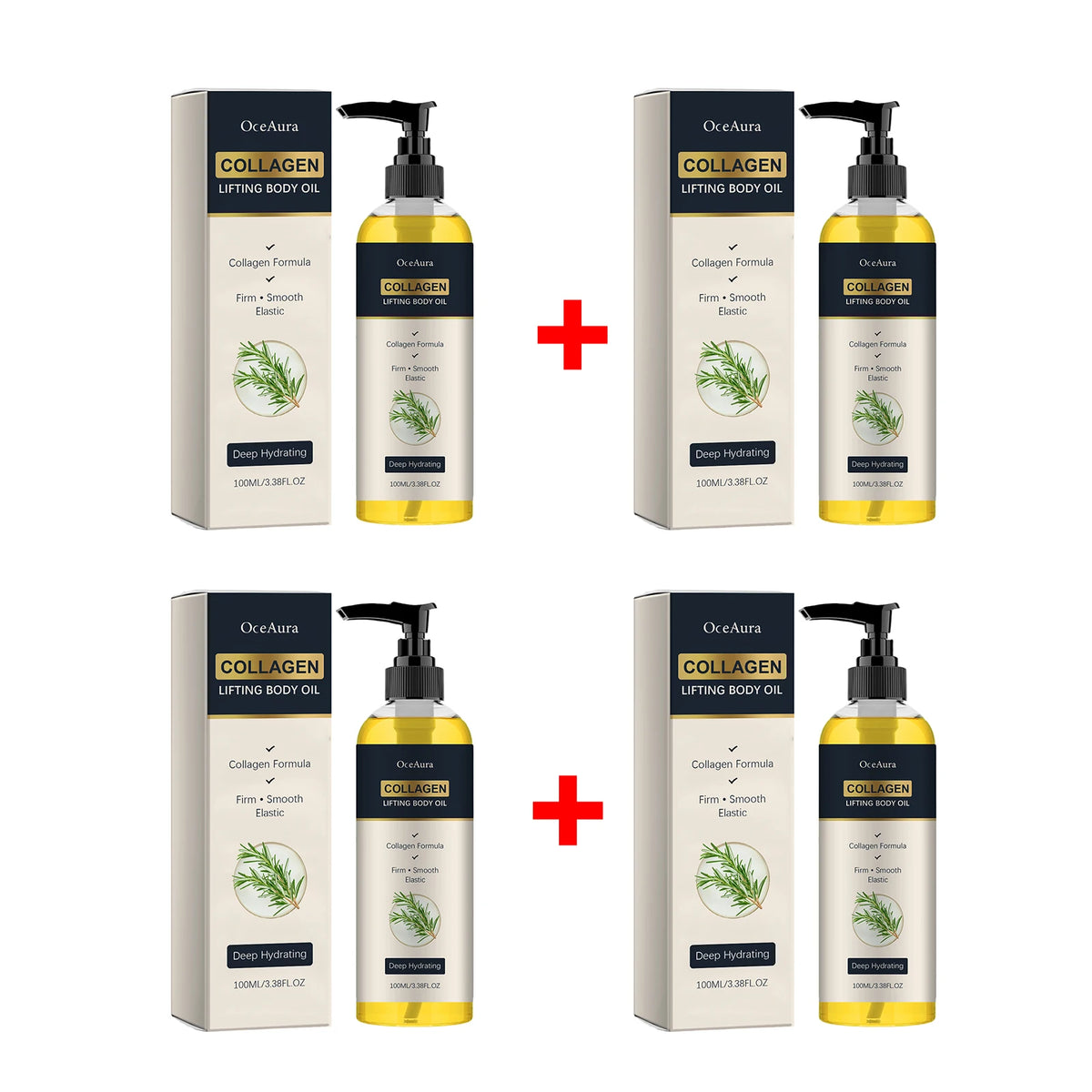 Collagen Lifting Body Oil Moisturizing Firming Skin Care for Women and Men Daily