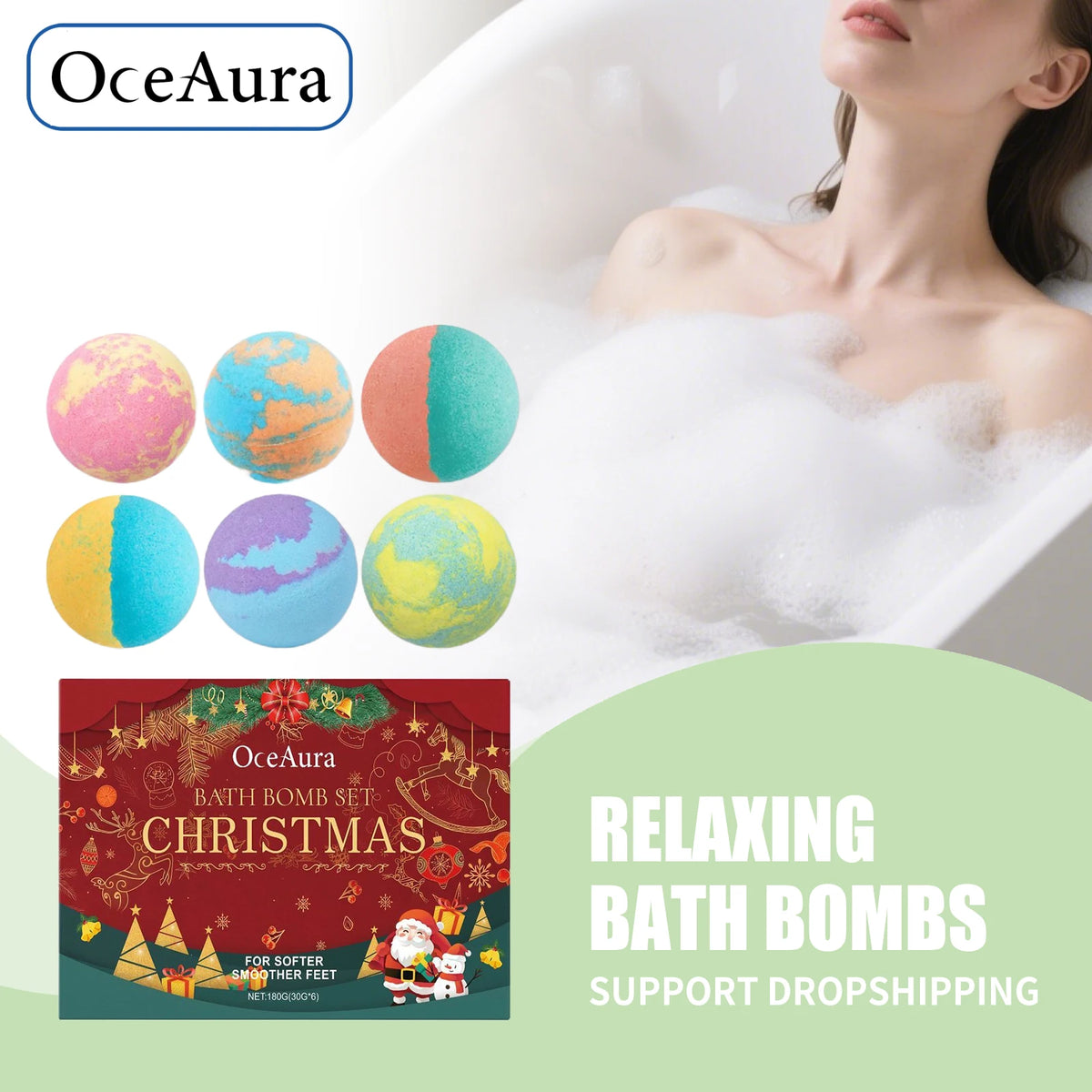 Children Bath Bombs Set Natural Aromatherapy Moisturizing Balls for Kids Relaxation at Home