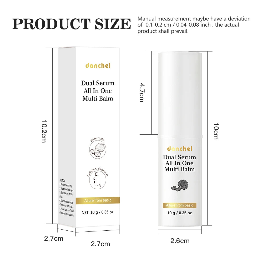 Vitamin C Balm Stick Deep Hydration Moisturizer for Radiant Skin and Daily Skincare Routine