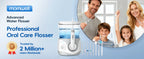 Electric Water Flosser Oral Irrigator with Multiple Tips for Adults at Home