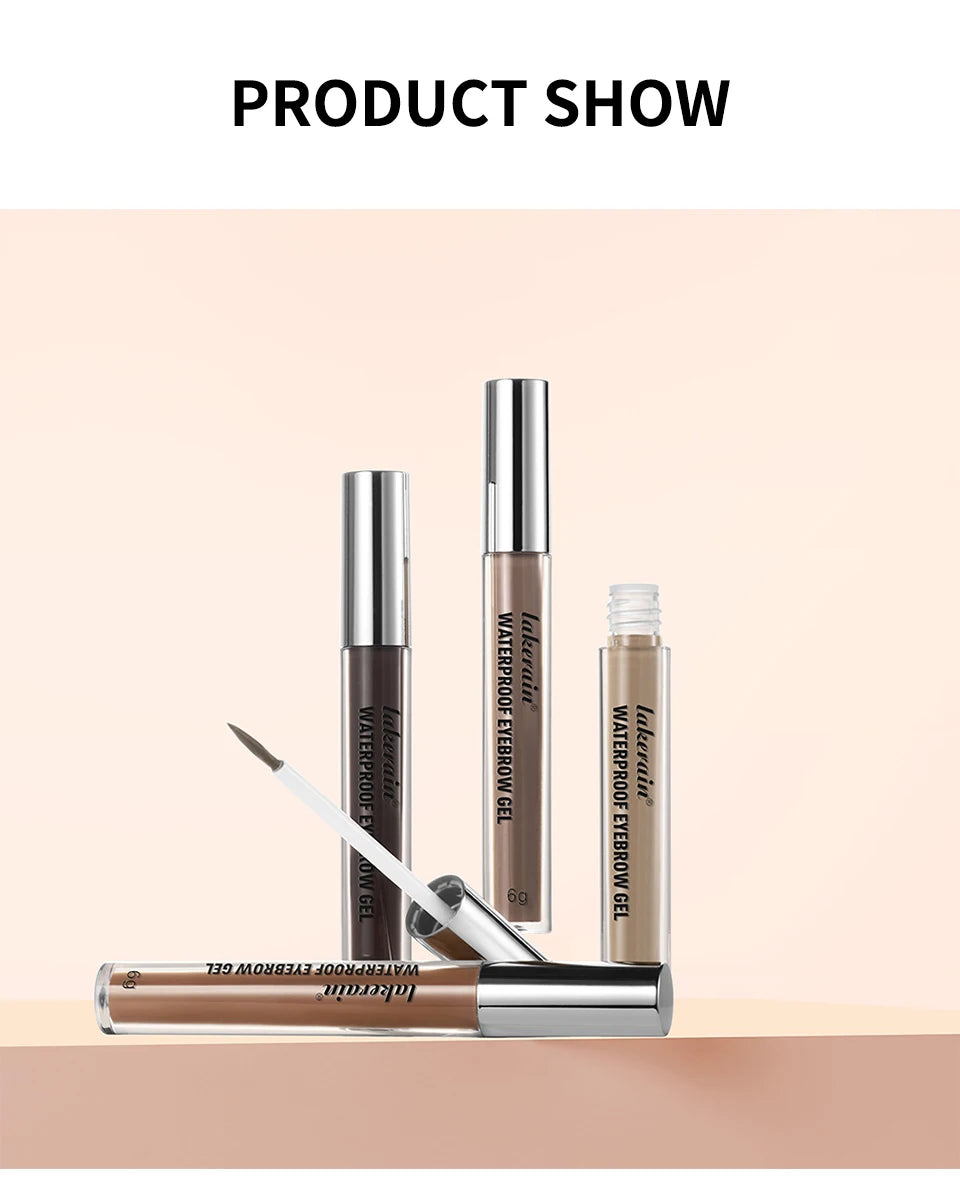 Waterproof Eyebrow Gel Set Long Lasting Tinted Makeup for Women Daily Beauty
