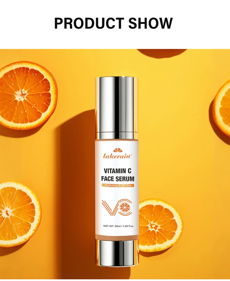 Vitamin C Face Serum Moisturizing Brightening Essence for Daily Skin Care Routine