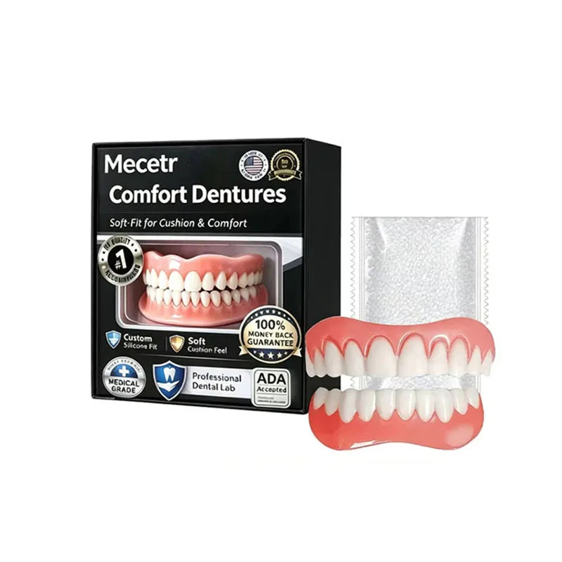Immediate Denture Bases Soft Comfort Foundation for Edentulous Adults for Daily Dental Restoration