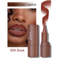 Matte Lip Liner Velvet Lipstick Waterproof Long Lasting Makeup for Daily Use and Special Events