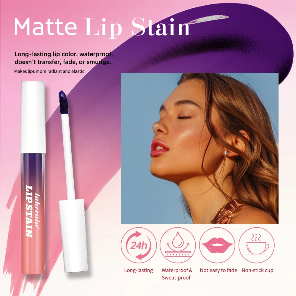 Lip Stain Long Lasting Waterproof Tint for Women Daily Use and Special Occasion Makeup Routine