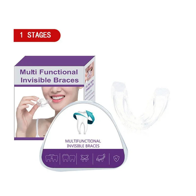 Dental Braces Teeth Trainer Alignment Mouthpiece for Adults Daily Corrective Use