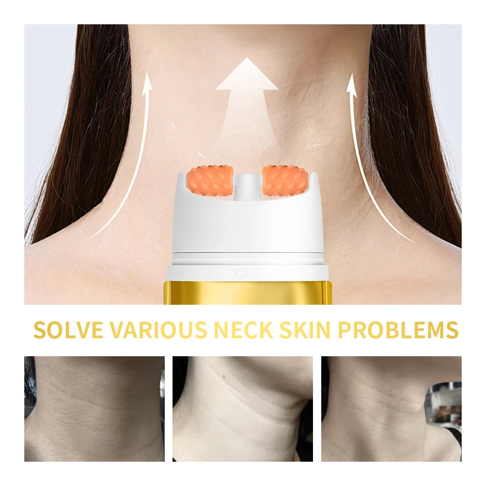 Firming Neck Cream with Roller Anti Aging Moisturizer for Women at Night