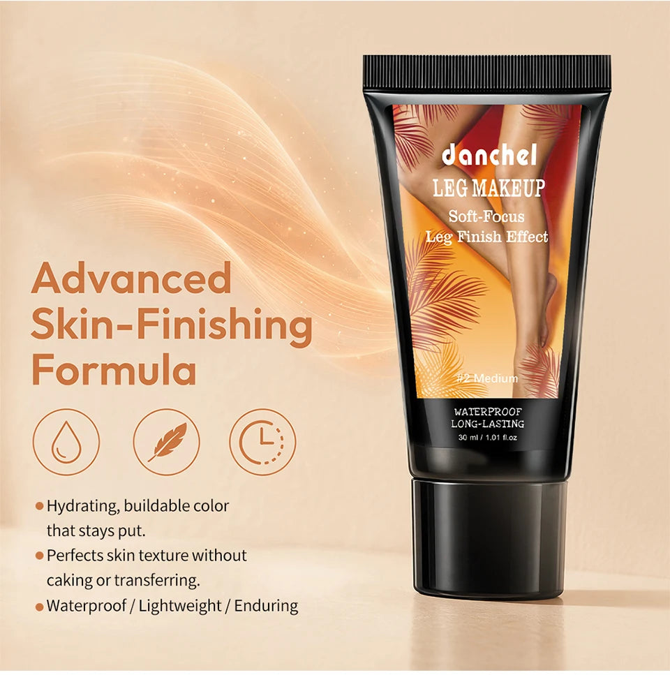 Leg Makeup Body Foundation Long Lasting Concealer for Smooth Skin Finish Everyday