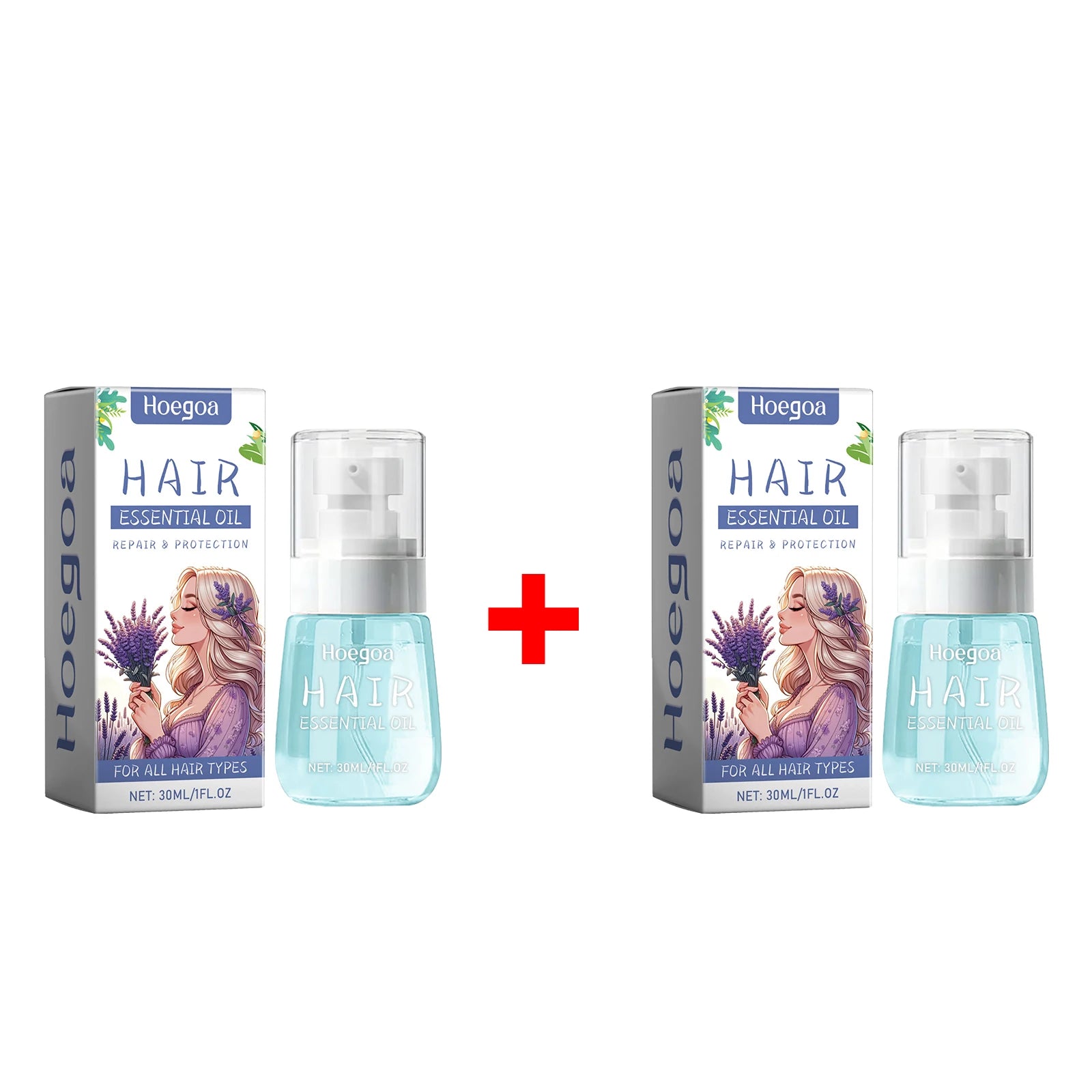 Lavender Hair Essential Oil Repair Anti Frizz Serum for Dry Damaged Hair and Healthy Scalp Roots - 11