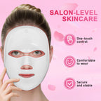 7 Color LED Photon Facial Mask Skin Rejuvenation and Anti Aging Tool for Women at Home Spa