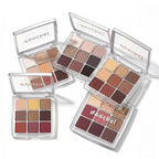9 Shade Eyeshadow Palette Blendable Pigmented Makeup for Daily Looks and Professional Artistry