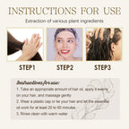 Batana Hair Mask Repair Split Ends for Dry Damaged Hair Scalp Nourishing Hair Care Treatment