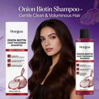 Onion Biotin Shampoo for Thicker Hair Growth and Scalp Care for Men and Women at Home