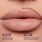 Lip Contour Stain Pen Long Lasting Waterproof Makeup for Daily Beauty and Travel