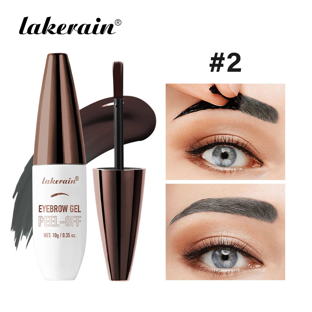 Eyebrow Gel Tattoo Peel Off Waterproof Tint for Beautiful Brows and Makeup Routine