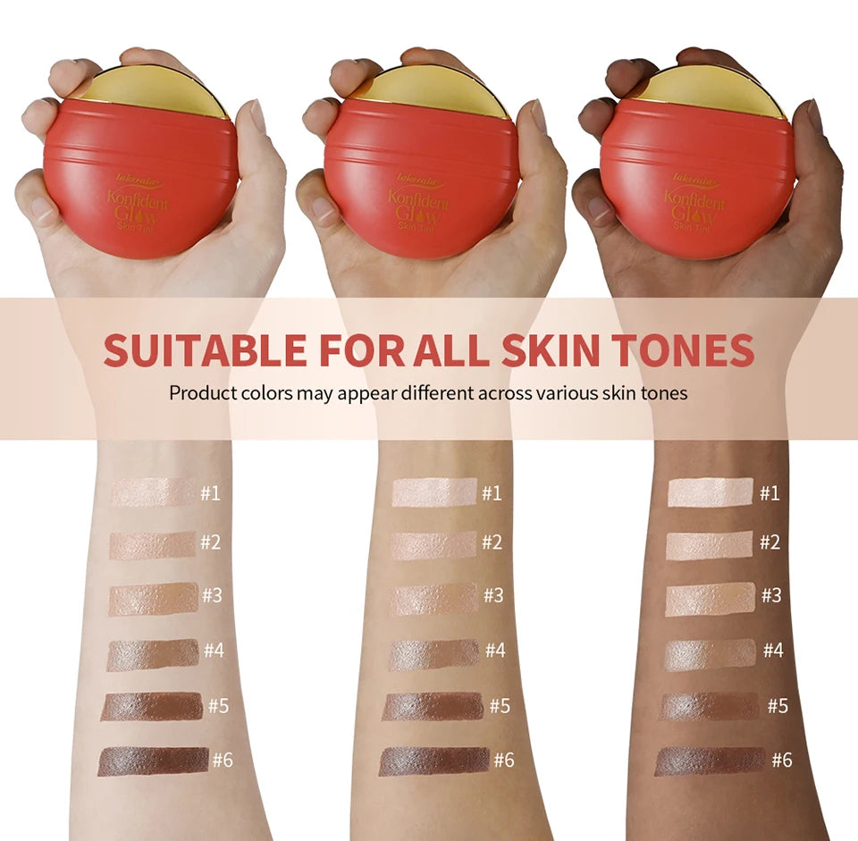 Konfident Glow Skin Tint Buildable Coverage Foundation for Radiant Daily Makeup Looks