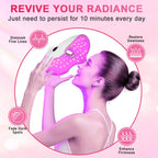 7 Color LED Photon Facial Mask Skin Rejuvenation and Anti Aging Tool for Women at Home Spa