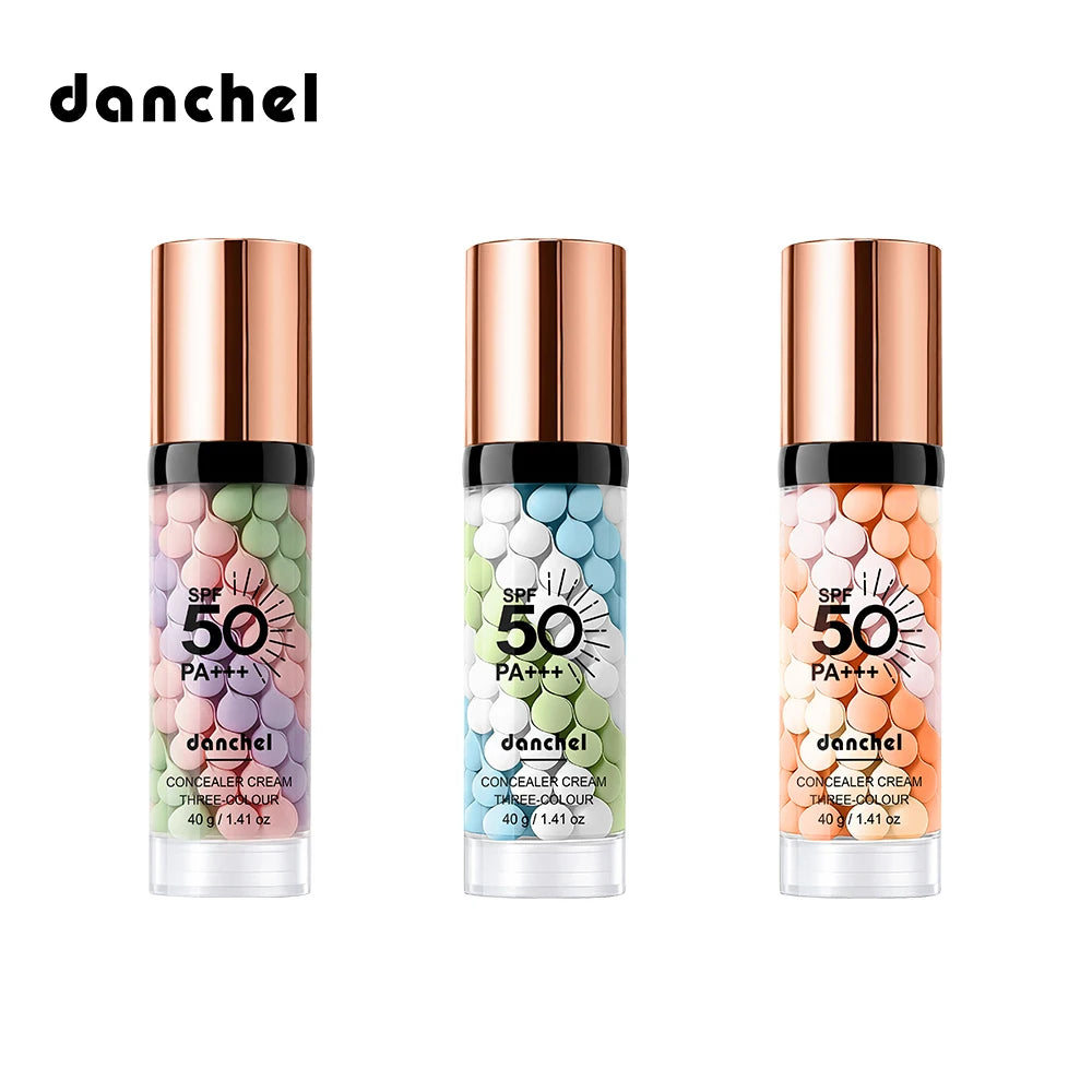 Three Color Face Primer Hydrating Moisturizing Base for Women Daily Makeup