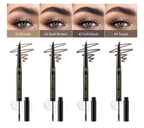 Waterproof Brow Pencil and Gel Smudge Proof Eyebrow Makeup for Women Daily Beauty Routine