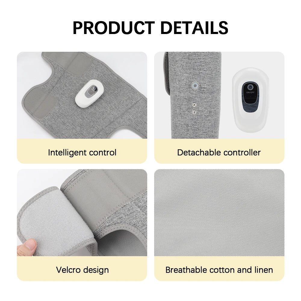 Wireless Calf Massager Air Compression Therapy for Leg Recovery at Home and Office
